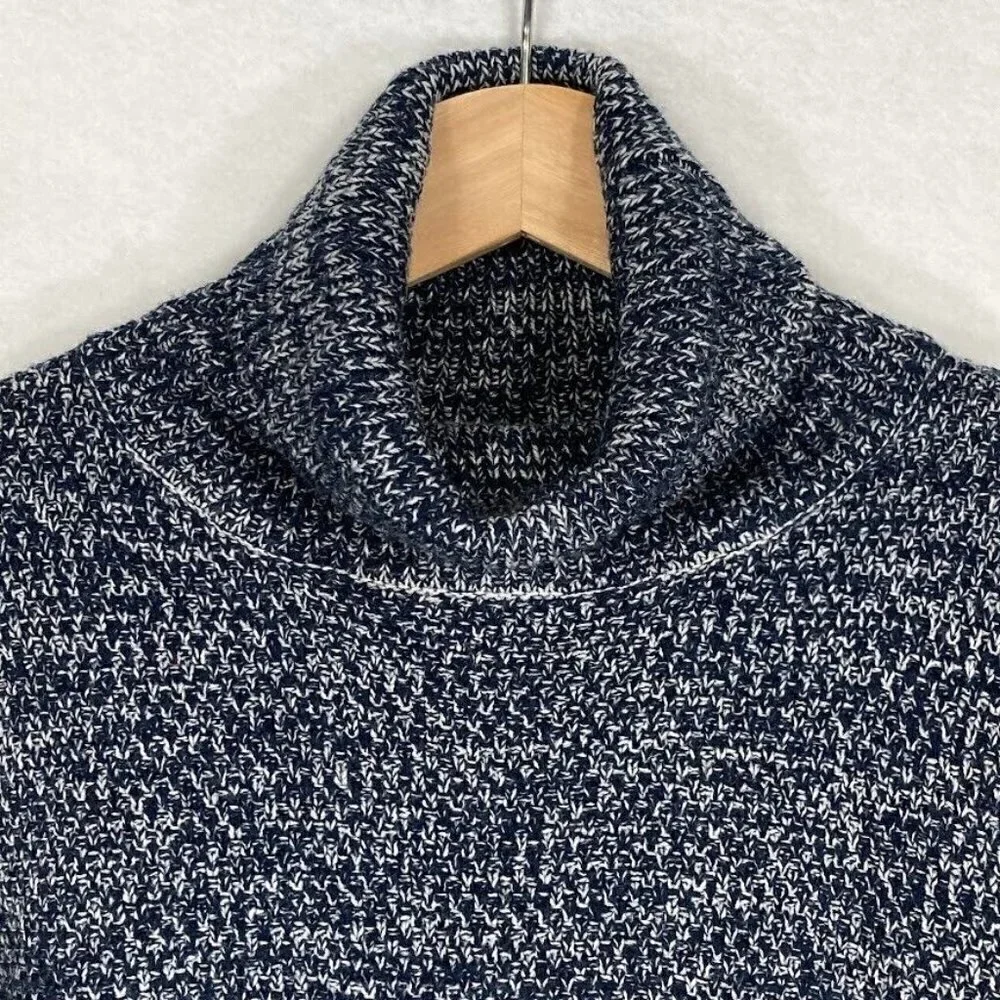 Zenana Oversized Turtleneck Sweater Cozy Academia Boho Grandma Core S